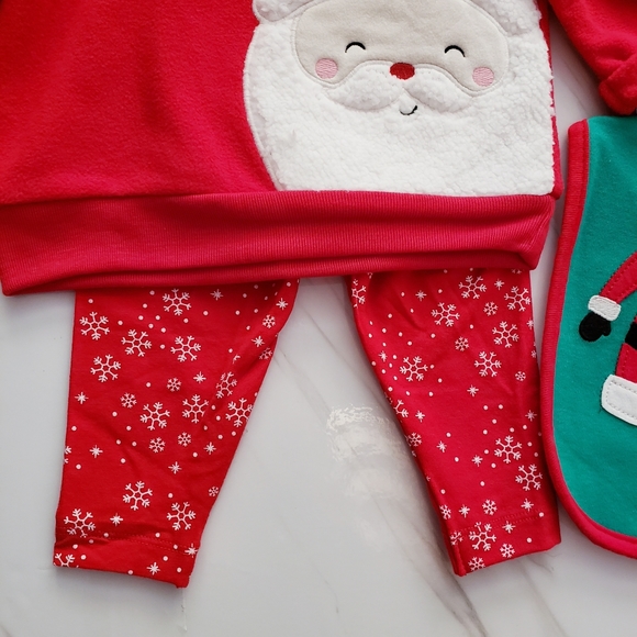 Carter's Baby Lot Outfit and Bibs Sz. 6 Months - Picture 5 of 12